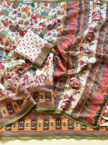 Vastrangan floral digital print best wholesale saree shops in surat